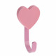 Крючок детский Сердце розовый