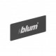 BLUM заглушка пластиковая Tandembox с логотипом, серая