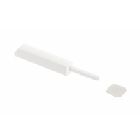 Толкатель SALTO NOVA накладной длинный с магнитом белый