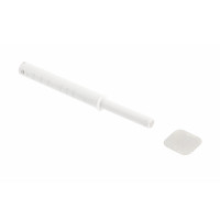 Толкатель SALTO NOVA врезной длинный с магнитом белый