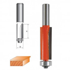 Фреза обгонная с нижним подшипником S8*D10*H25*Z2